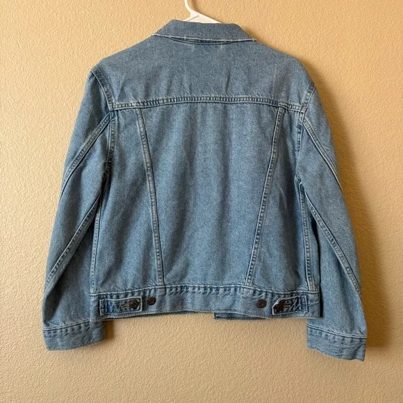 Levi’s Distressed Jean Jacket – Women’s XS - Picture 4 of 4